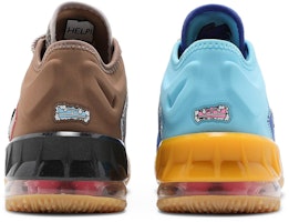 (大童) 星际大灌篮联名 Nike Lebron 18 Low '野艾科对决石头火箭' DJ3760-401 Details for (大童) 星际大灌篮联名 Nike Lebron 18 Low '野艾科对决石头火箭' DJ3760-401