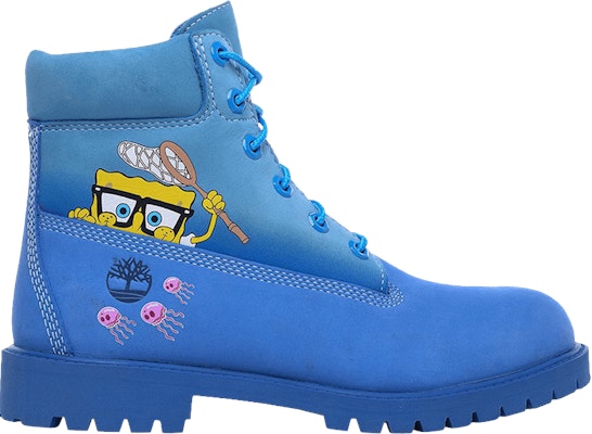 (Grade School) SpongeBob SquarePants x Timberland 6 Inch Premium Waterproof Boot Junior 'Jellyfish' TB0A22M7-J45 Buy (Grade School) SpongeBob SquarePants x Timberland 6 Inch Premium Waterproof Boot Junior 'Jellyfish' TB0A22M7-J45