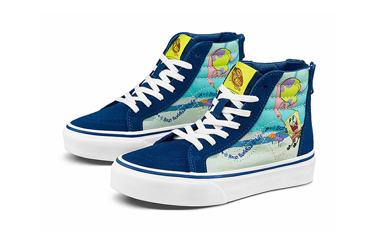 (GS) SpongeBob SquarePants Vans Sk8-Hi Zip 'Best Buddies 4 Life' 圖 2