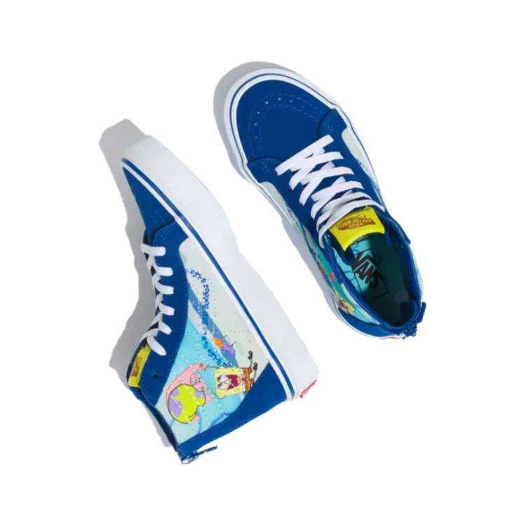(GS) SpongeBob SquarePants Vans Sk8-Hi Zip 'Best Buddies 4 Life' 圖 4