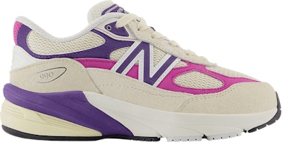 (Grade School) Teddy Santis x New Balance 990v6 Little Kid Wide 'Macadamia Nut Magenta' PC990TD6-W (Grade School) Teddy Santis x New Balance 990v6 Little Kid Wide 'Macadamia Nut Magenta' PC990TD6-W
