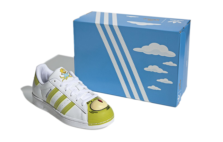 Sizing （學齡）The Simpsons x adidas Superstar 'Kang and Kodos' GY3321