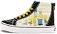 (Kanak-Kanak) The Simpsons x Vans Sk8-Hi Zip 'Keluarga Simpsons 1987-2020' VN0A4BUX17E