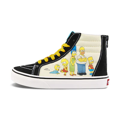 (GS) The Simpsons Vans Sk8-Hi Zip 'Simpsons Family 1987-2020'