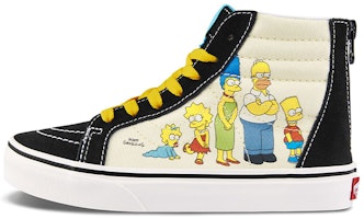 (Grade School) The Simpsons x Vans Sk8-Hi Zip 'Simpsons Family 1987-2020' VN0A4BUX17E (Grade School) The Simpsons x Vans Sk8-Hi Zip 'Simpsons Family 1987-2020' VN0A4BUX17E