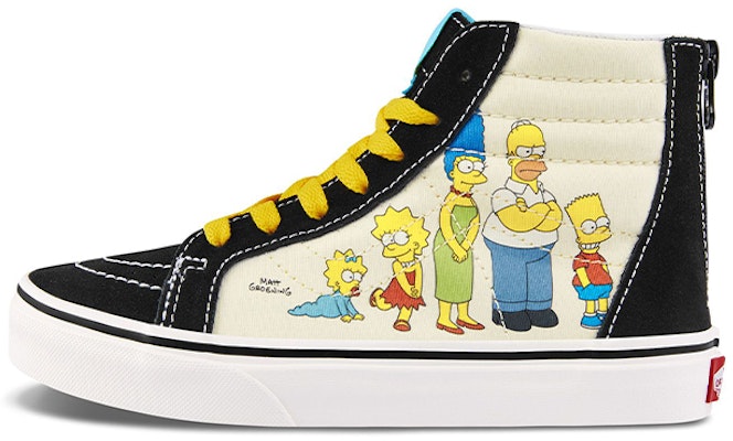 (小童款) 辛普森一家 x Vans Sk8-Hi 拉链 '辛普森家庭 1987-2020' VN0A4BUX17E Buy (小童款) 辛普森一家 x Vans Sk8-Hi 拉链 '辛普森家庭 1987-2020' VN0A4BUX17E
