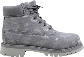 (Grade School) Timberland 6 Inch Classic Junior 'Grey Floral' TB0A197Z (Grade School) Timberland 6 Inch Classic Junior 'Grey Floral' TB0A197Z