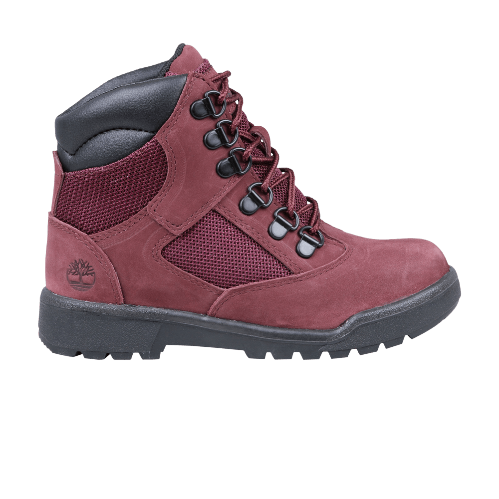 (Grade School) Timberland 6 Inch Field Boot 'Burgundy' TB0A1ATO-639