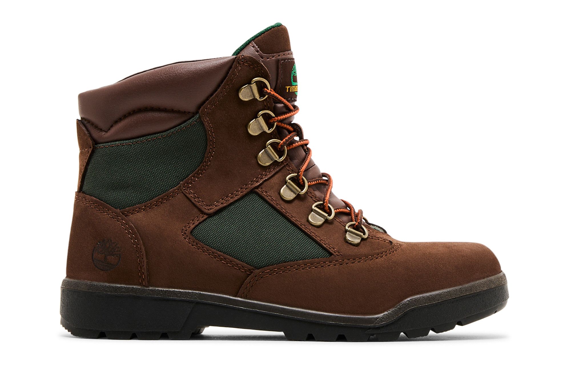 (Grade School) Timberland 6 Inch Field Boot Junior 'Brown Green' TB044992-214