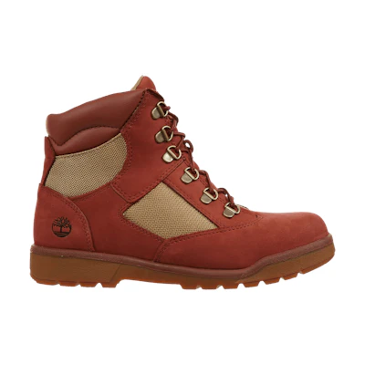 (GS) Timberland 6 Inch Field Boot Junior 'Rust'
