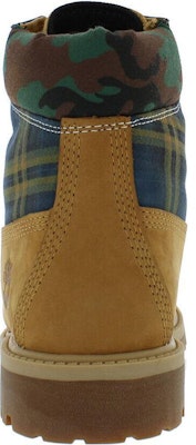 (Grade School) Timberland 6 Inch Heritage Boot Junior 'Camo Plaid - Wheat' TB0A5RZ2-231 Shop (Grade School) Timberland 6 Inch Heritage Boot Junior 'Camo Plaid - Wheat' TB0A5RZ2-231