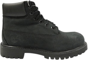 (Grade School) Timberland 6 Inch Premium 'Black' TB012707 (Grade School) Timberland 6 Inch Premium 'Black' TB012707