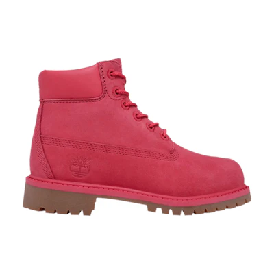 (GS) Timberland 6 Inch PRM 'Pink Red Rose'