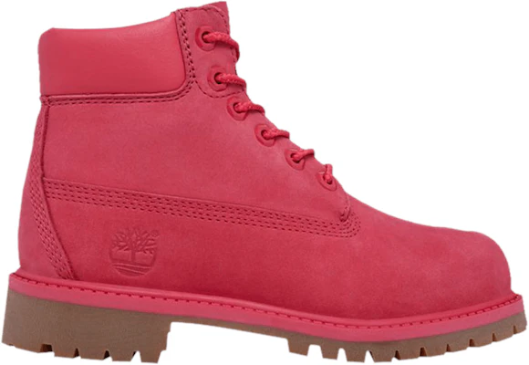 (Grade School) Timberland 6 Inch Premium 'Pink Red Rose' TB0A1J8M-H62 Buy (Grade School) Timberland 6 Inch Premium 'Pink Red Rose' TB0A1J8M-H62