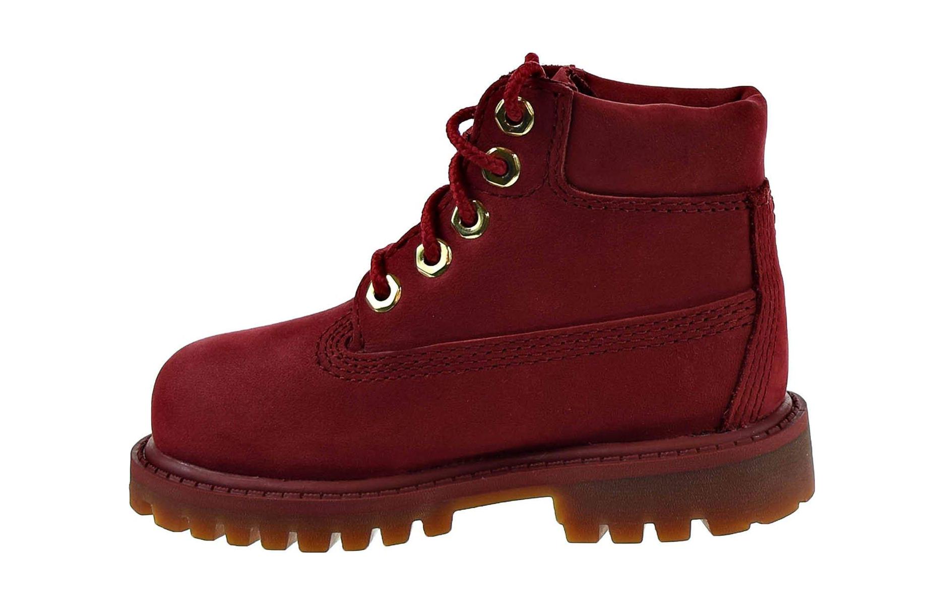 (Grade School) Timberland 6 Inch Premium Boot 'Dark Red' TB0A42QR-F41