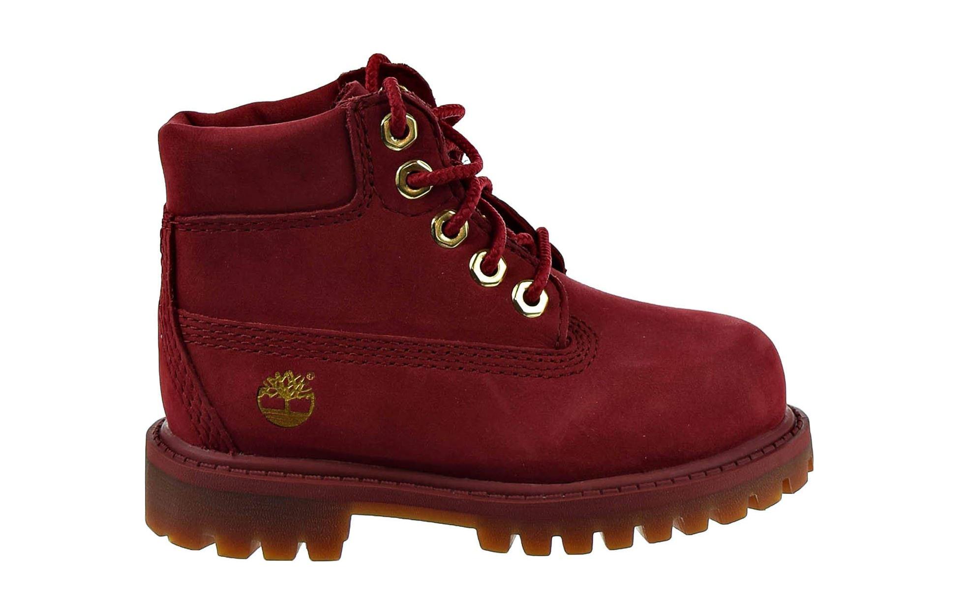 Order (Bottes Junior) Timberland 6 Pouces Premium ''Rouge Foncé'' TB0A42QR-F41