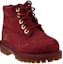 Lookbook (Kanak-kanak) Timberland 6 Inch Premium Boot 'Merah Gelap' TB0A42QR-F41
