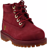 Lookbook (青少年款) Timberland 6 吋經典靴『深紅色』TB0A42QR-F41