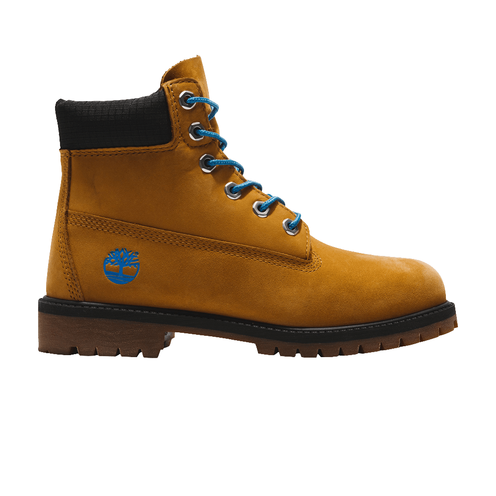 (GS) Timberland 6 Inch PRM Boot Junior 'Wheat Blue'