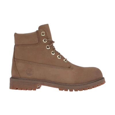 (GS) Timberland 6 Inch PRM Boot Junior 'Dark Beige'