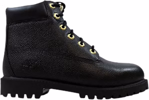 (Grade School) Timberland 6 Inch Premium Football Leather Boot 'Black' TB0A1716 (Grade School) Timberland 6 Inch Premium Football Leather Boot 'Black' TB0A1716