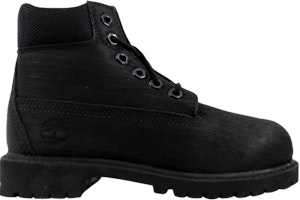 (Grade School) Timberland 6 Inch Premium Junior 'Black Brush' 98775 (Grade School) Timberland 6 Inch Premium Junior 'Black Brush' 98775