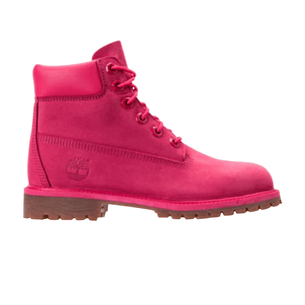 (Grade School) Timberland 6 Inch Premium Junior 'Bright Pink' TB0A1FN2