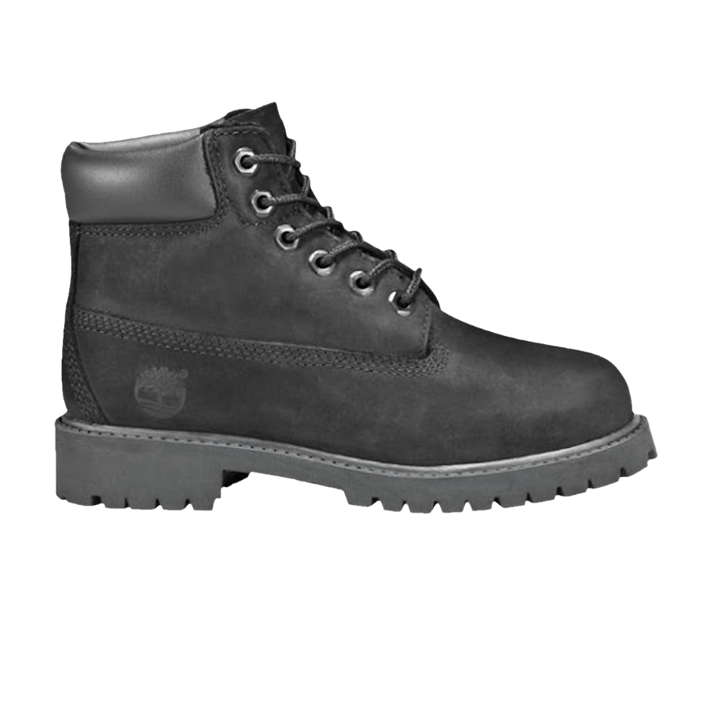(Grade School) Timberland 6 Inch Premium Junior 'Black' TB0A3NX3