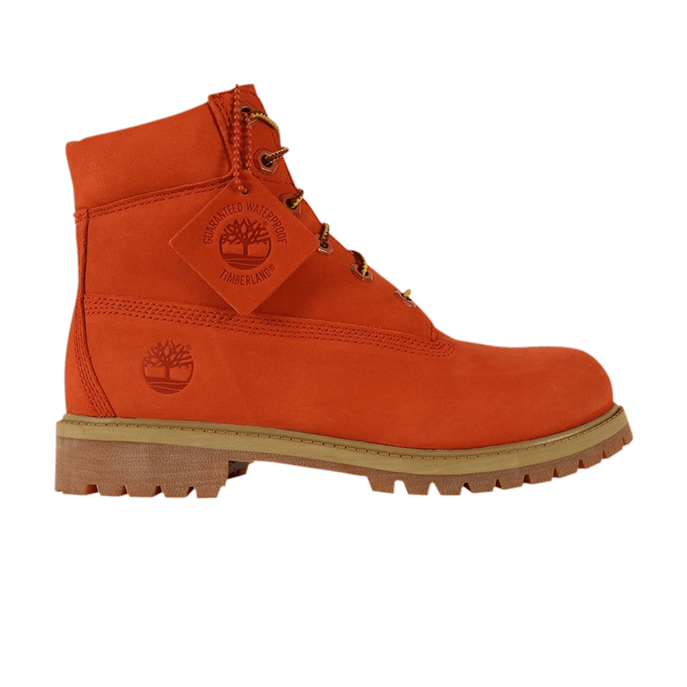 (Grade School) Timberland 6 Inch Premium Junior 'Bright Orange' TB0A28W7-846