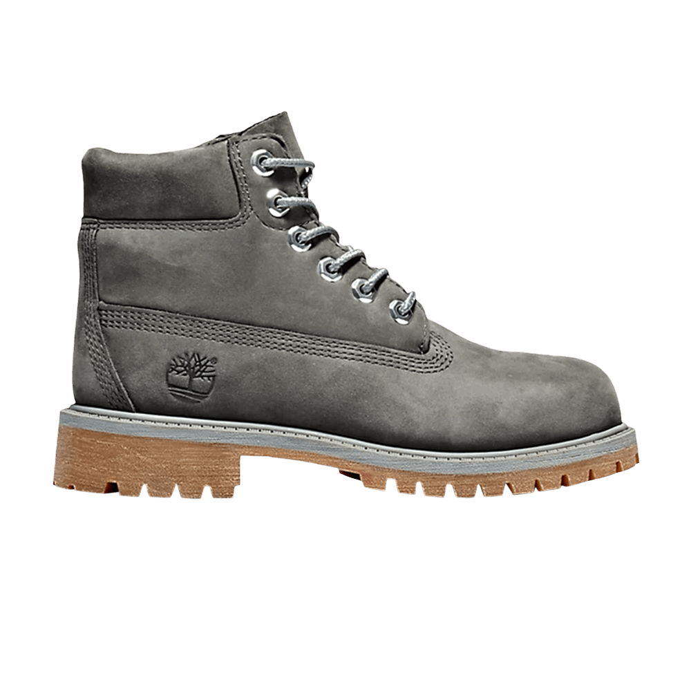 (Grade School) Timberland 6 Inch Premium Junior 'Dark Grey' TB0A1VD7-P20