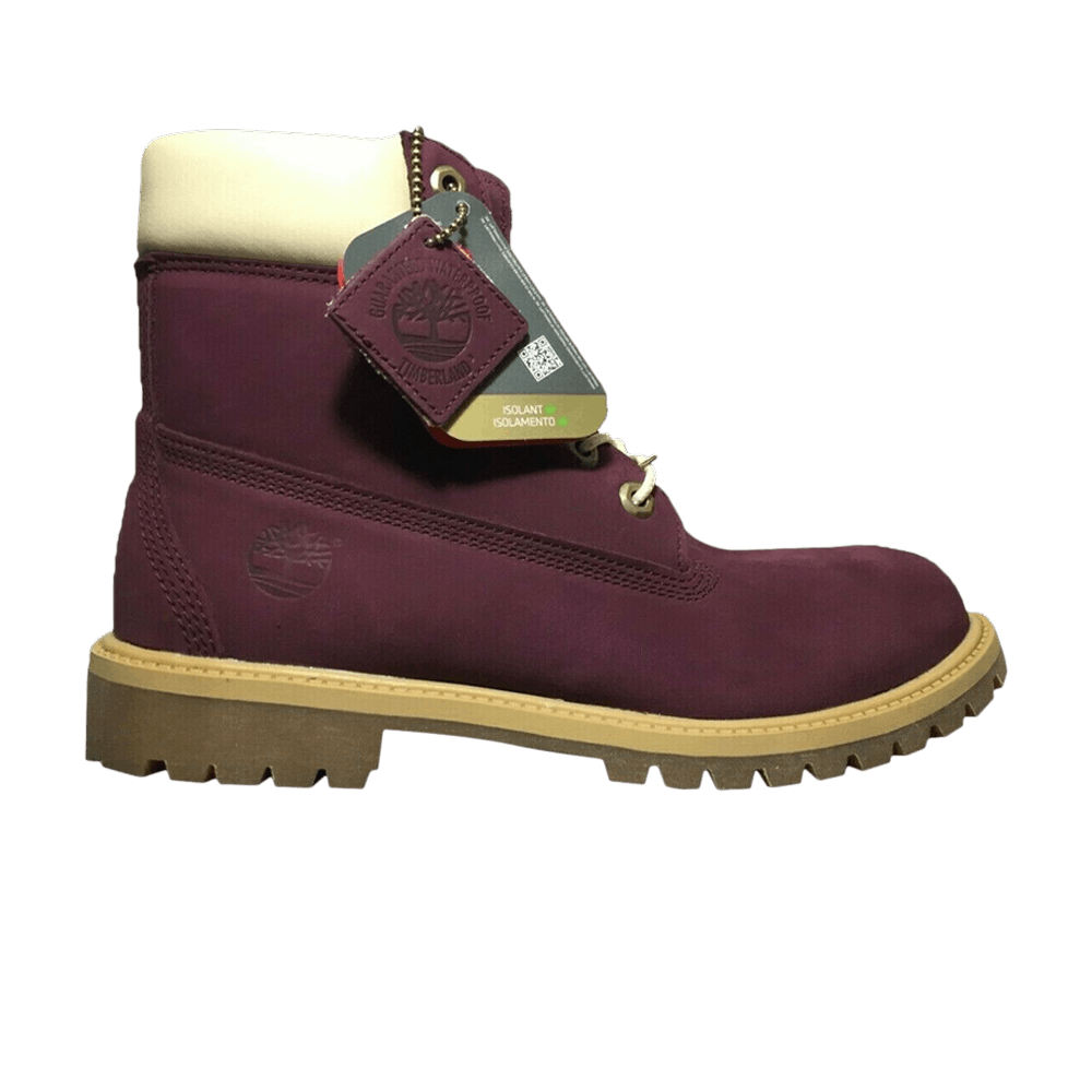 Buy （小學）Timberland 6 吋 Junior Premium '暗紅色' TB0A1QJW