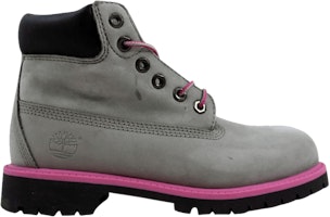 (Grade School) Timberland 6 Inch Premium Junior 'Grey Pink' 3174R (Grade School) Timberland 6 Inch Premium Junior 'Grey Pink' 3174R