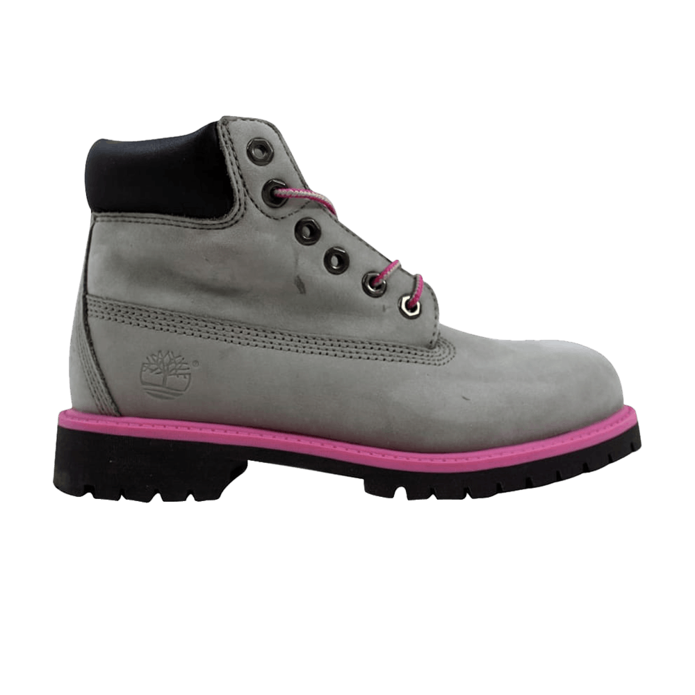 (Grade School) Timberland 6 Inch Premium Junior 'Grey Pink' 3174R