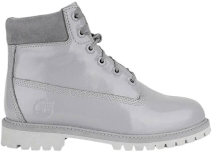 中童款 Timberland 6 吋經典高筒靴「灰色亮彩」TB0A15DK Buy 中童款 Timberland 6 吋經典高筒靴「灰色亮彩」TB0A15DK