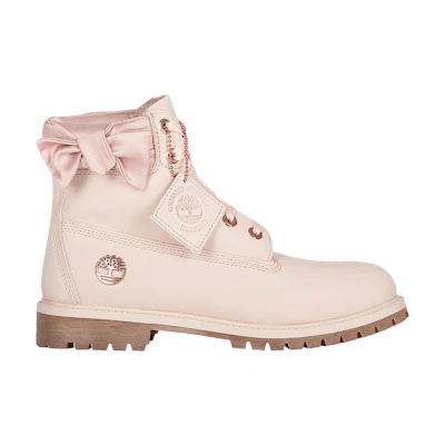 (GS) Timberland 6 Inch PRM Junior 'Light Pink Bow'