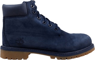 (Grade School) Timberland 6 Inch Premium Junior 'Navy Blue' TB03773A (Grade School) Timberland 6 Inch Premium Junior 'Navy Blue' TB03773A