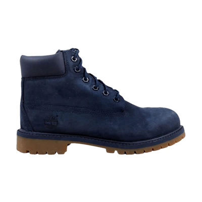 (GS) Timberland 6 Inch PRM Junior 'Navy Blue'