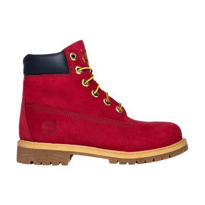 (GS) Timberland 6 Inch PRM Junior 'Red'