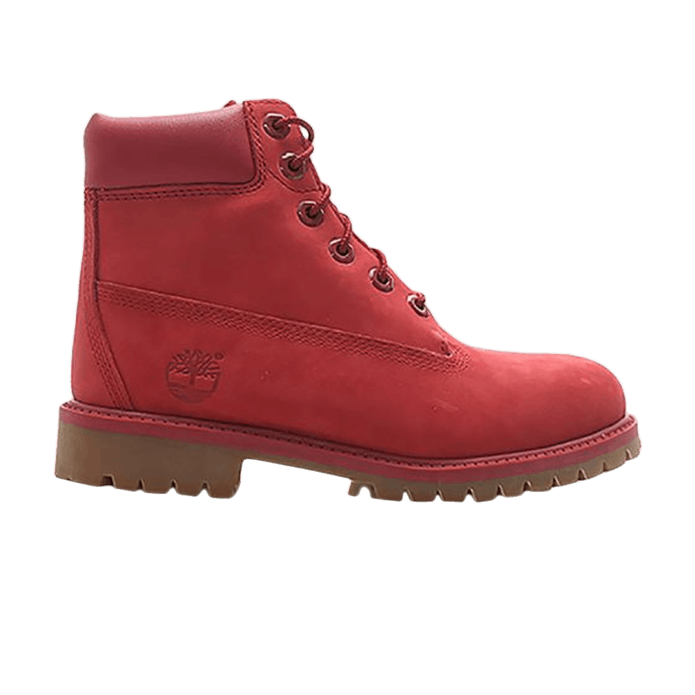(Grade School) Timberland 6 Inch Premium Junior 'Red' TB0A13HV