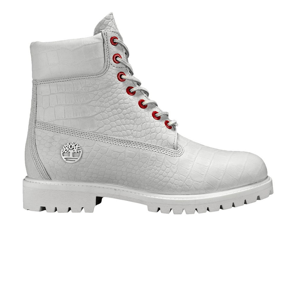 (GS) Timberland 6 Inch PRM Junior 'White Serpent'