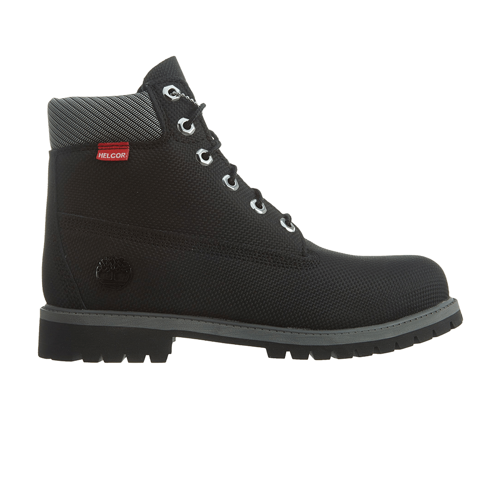(GS) Timberland 6 Inch PRM Relief Junior 'Black'