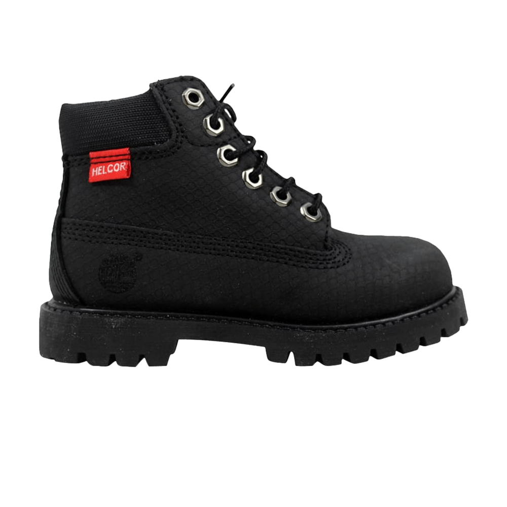 (Grade School) Timberland 6 Inch Premium Scuff Proof Junior 'Black' 6587R