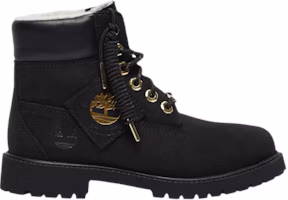 (Grade School) Timberland 6 Inch Premium Shearling Boot Junior 'Patch Pack - Black' TB0A294V-001 (Grade School) Timberland 6 Inch Premium Shearling Boot Junior 'Patch Pack - Black' TB0A294V-001