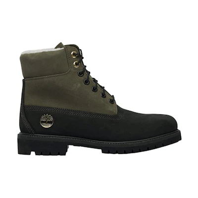 (GS) Timberland 6 Inch PRM Shearling Boot Junior 'Black Grapeleaf'