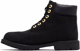 Lookbook (學齡)Timberland 6 吋高級羊毛防水靴小童款「黑金」TB0A433R-001