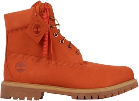 (Grade School) Timberland 6 Inch Premium Waterproof Boot Junior 'Orange Blaze' TB0A28VK-846 (Grade School) Timberland 6 Inch Premium Waterproof Boot Junior 'Orange Blaze' TB0A28VK-846