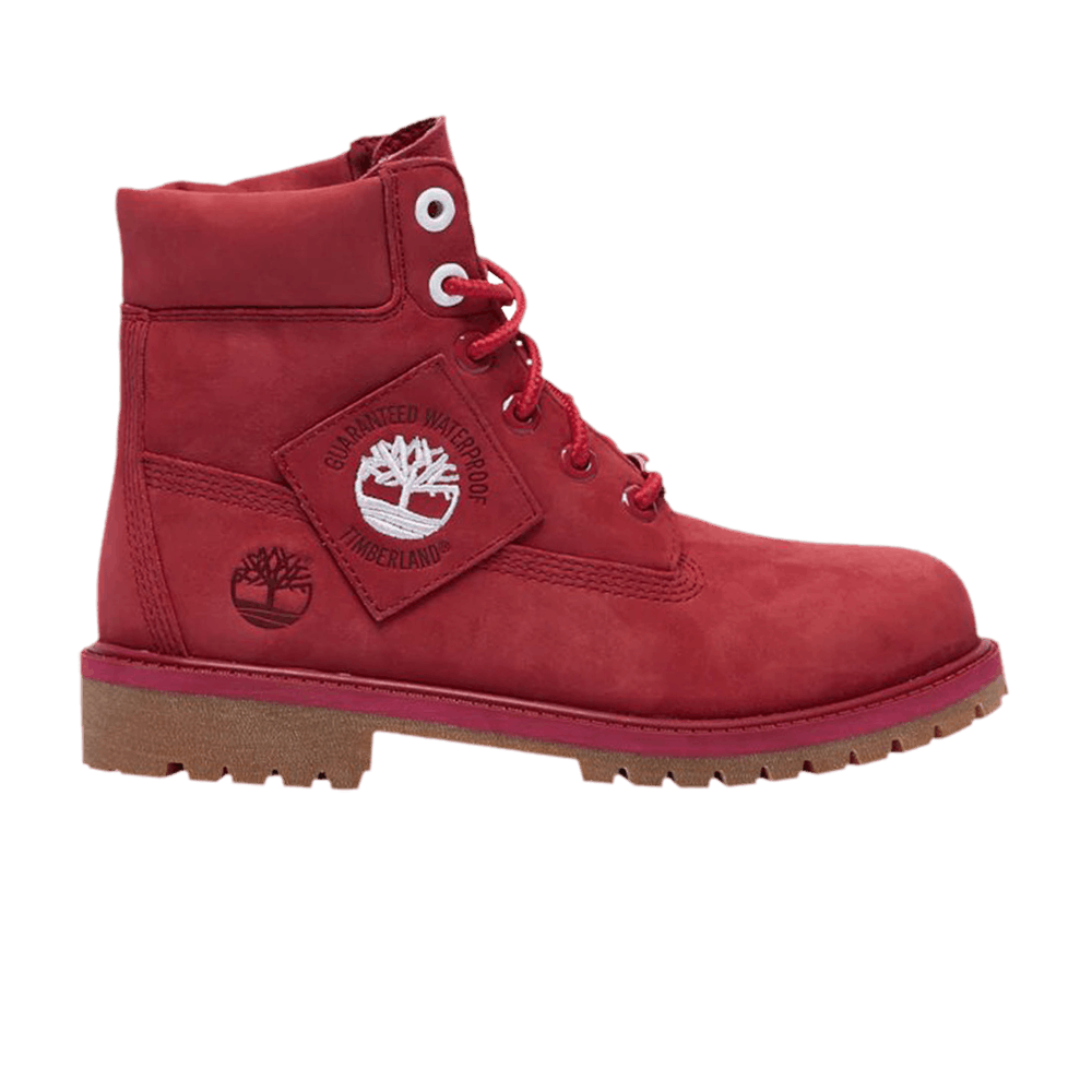 Buy (Botas Escolares) Timberland 6 Inch Impermeables Junior 'Patch Pack - Rojo Oscuro' TB0A2A9C-F41