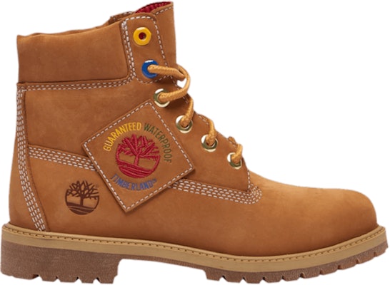 (Grade School) Timberland 6 Inch Premium Waterproof Boot Junior 'Patch Pack - Wheat' TB0A2A83-231 Buy (Grade School) Timberland 6 Inch Premium Waterproof Boot Junior 'Patch Pack - Wheat' TB0A2A83-231