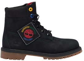 (Grade School) Timberland 6 Inch Premium Waterproof Boot Junior 'Patch Pack - Black' TB0A2A75-001 (Grade School) Timberland 6 Inch Premium Waterproof Boot Junior 'Patch Pack - Black' TB0A2A75-001