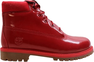 (Grade School) Timberland 6 Inch Premium Waterproof Junior 'Red' TB0A151B (Grade School) Timberland 6 Inch Premium Waterproof Junior 'Red' TB0A151B